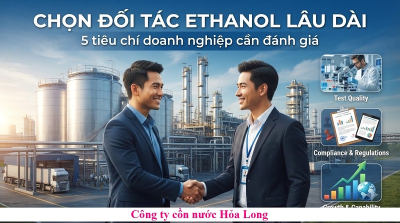 Đối Tác Cung Cấp Cồn Ethanol Lâu Dài – Giải Pháp Nguồn Nguyên Liệu Ổn Định Cho Doanh Nghiệp